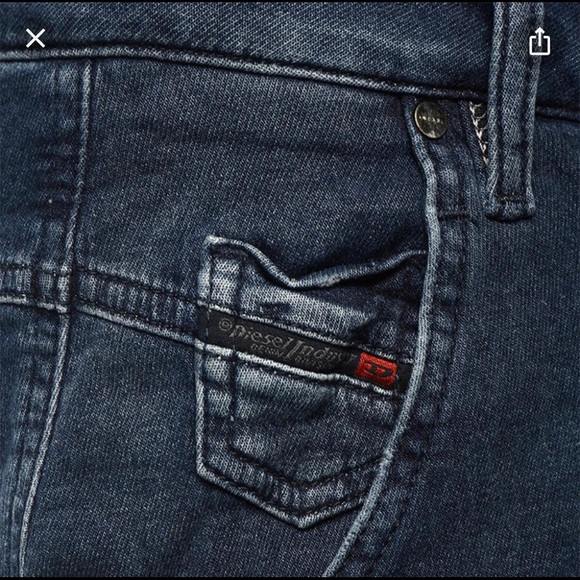 DIESEL FAYZA NE Women Joggers Jean - Picture 2 of 3